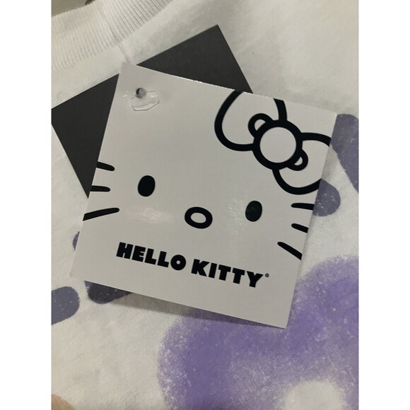 Hello Kitty T-shirt Happy Loved Blooming Inspired Kind Grateful Women Size M - Picture 5 of 6